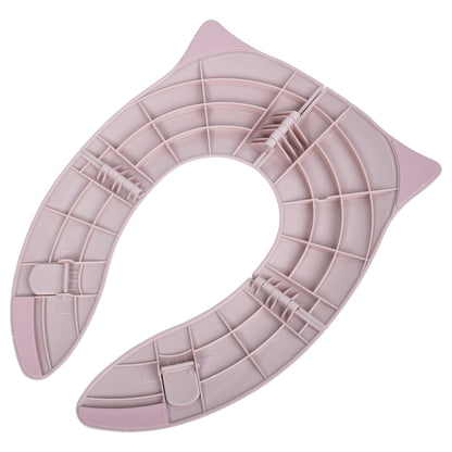 Three Little Tots Folding Kids Toddler Travel Potty Seat - Blush Pink