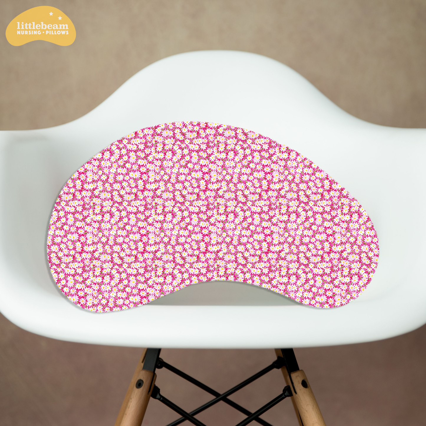 LittleBeam Nursing Pillow - Portable Memory Foam Breastfeeding Support & Comfort