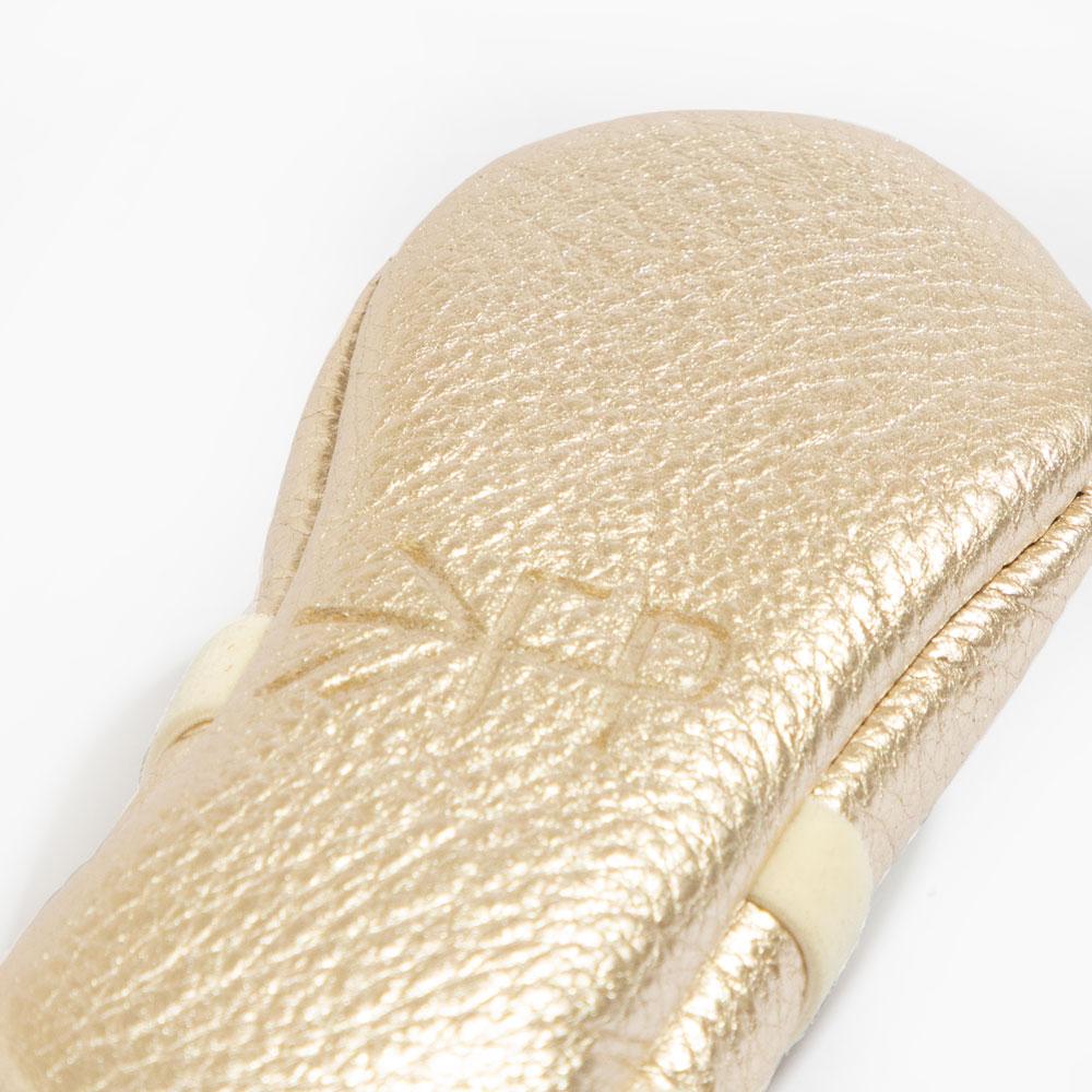 Freshly Picked Platinum Ballet Slipper Baby Shoe