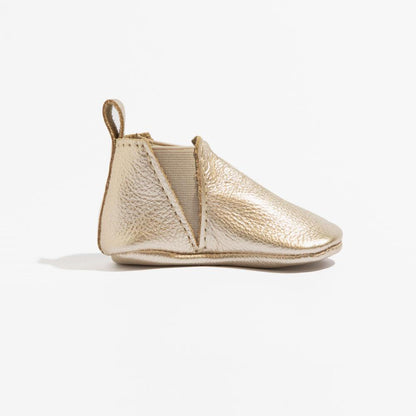 Freshly Picked Platinum Chelsea Boot Baby Shoe