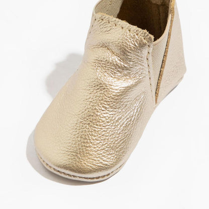 Freshly Picked Platinum Chelsea Boot Baby Shoe