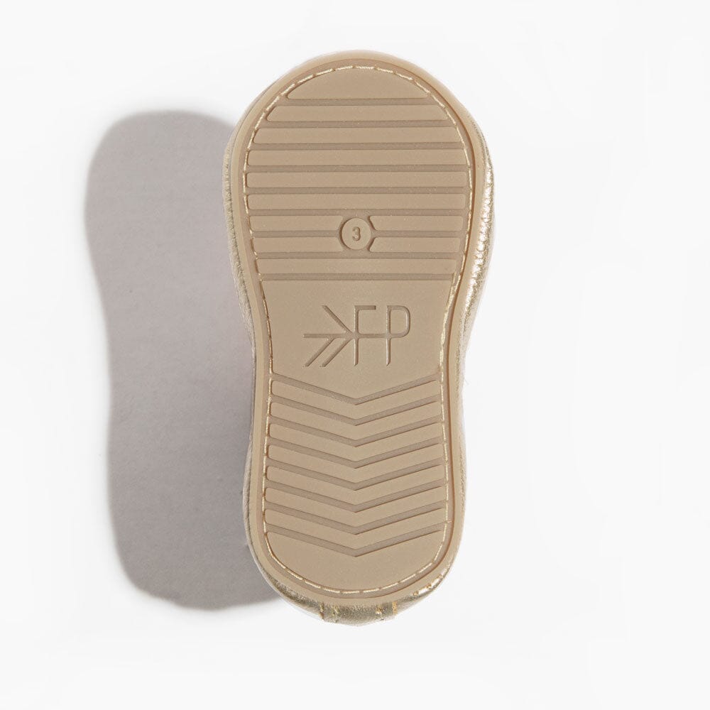 Freshly Picked Platinum Chelsea Boot Baby Shoe