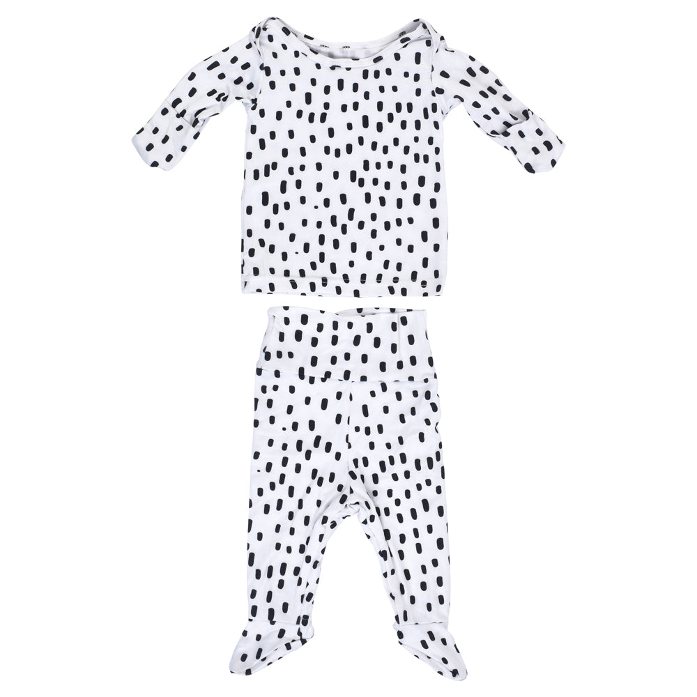 Three Little Tots Polka Dot Kids Pajamas