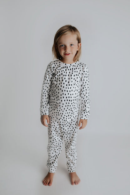 Three Little Tots Polka Dot Kids Pajamas