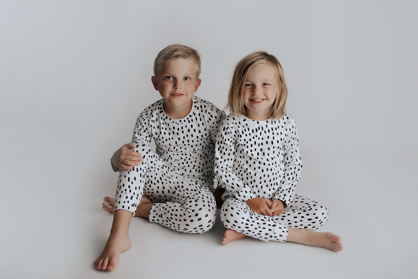 Three Little Tots Polka Dot Kids Pajamas