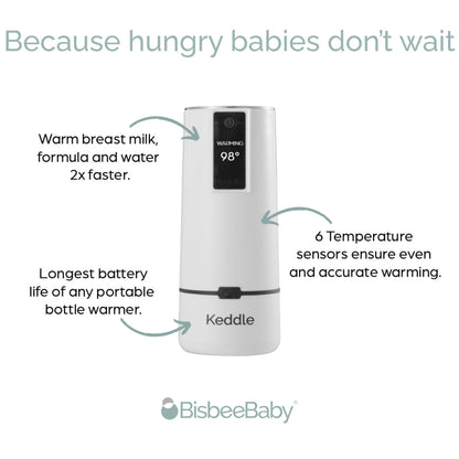 Bisbee Baby Cordless Portable Bottle Warmer