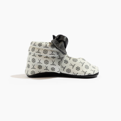 Freshly Picked Power Play Knotted Bow Baby Shoe