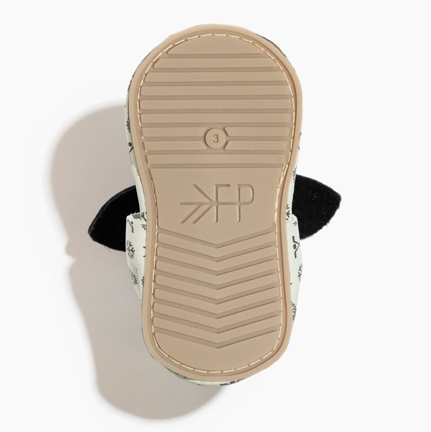 Freshly Picked Power Play Knotted Bow Baby Shoe