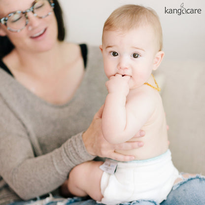 Kanga Care Bamboo Prefold Cloth Diapers (6-Pack) - Size 2: Infant