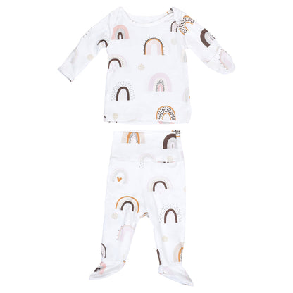 Three Little Tots Rainbow Jammies
