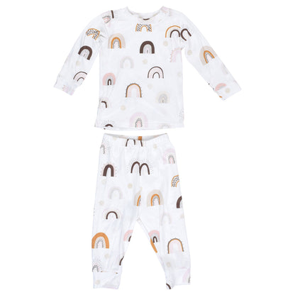 Three Little Tots Rainbow Jammies