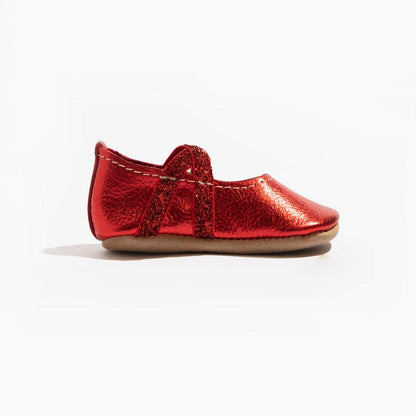 Freshly Picked Ruby Ballet Slipper Baby Shoe