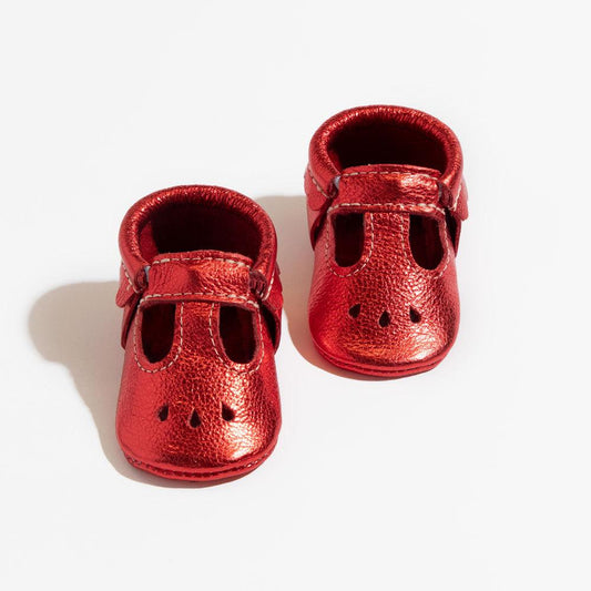 Freshly Picked Ruby Mary Jane Baby Shoe