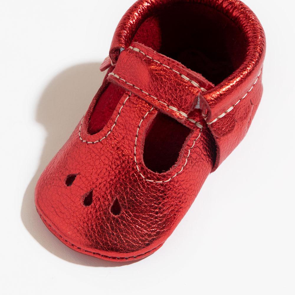 Freshly Picked Ruby Mary Jane Baby Shoe