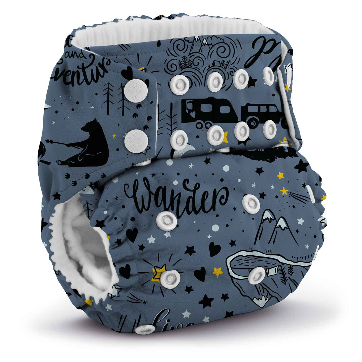 Kanga Care Rumparooz Stay Dry G3 One Size Pocket Cloth Diaper - Tula Wander