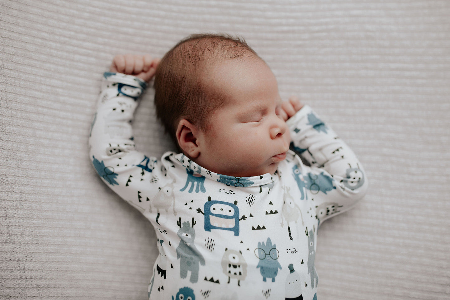 Three Little Tots Monster Jammies
