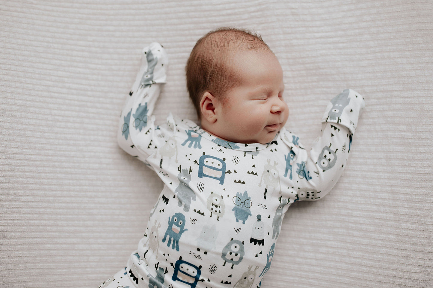 Three Little Tots Monster Jammies