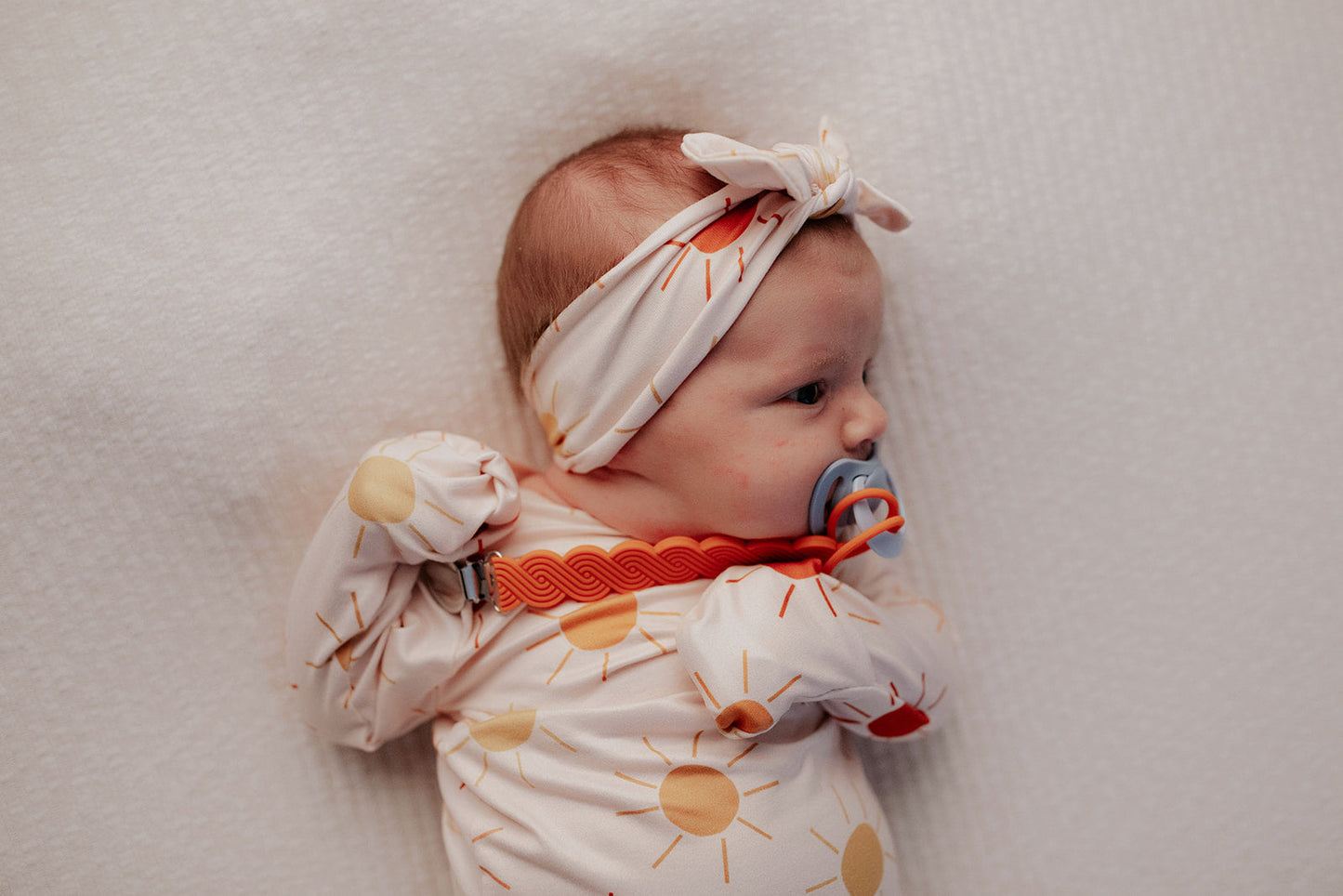 Three Little Tots Sunshine Knotted Headband