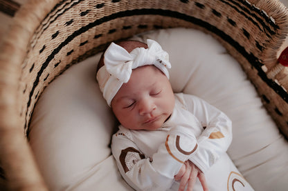 Three Little Tots Rainbow Knotted Headband