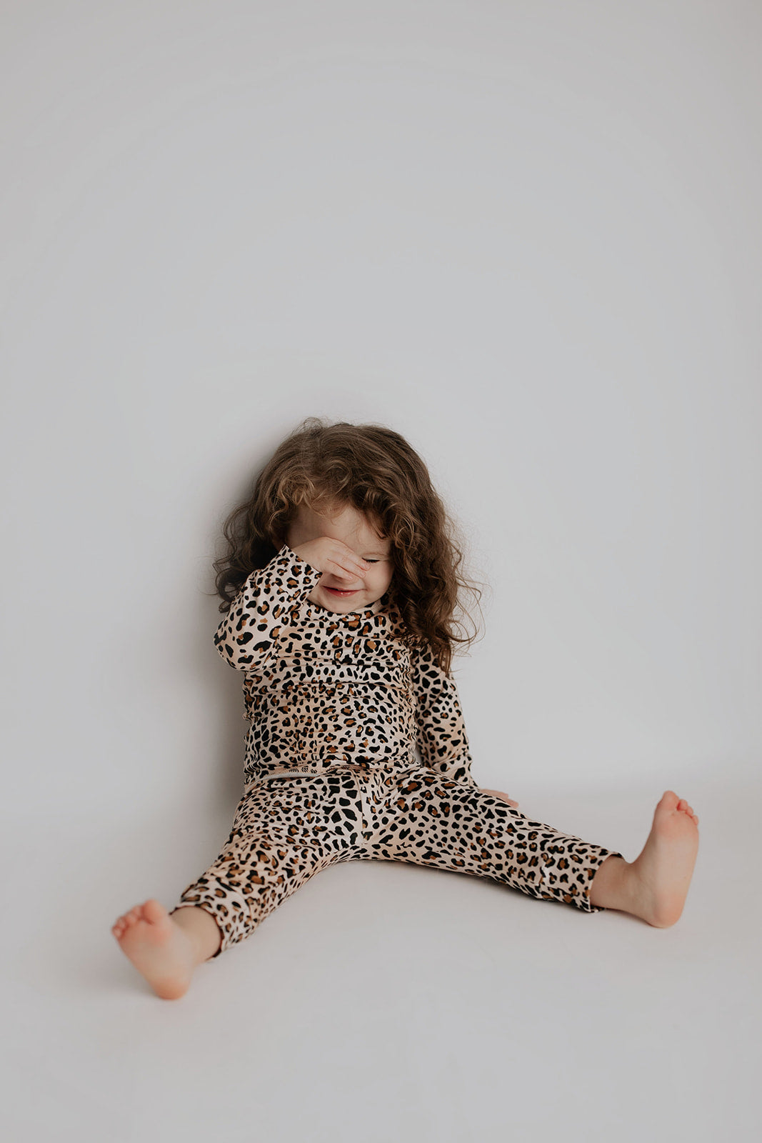 Three Little Tots Leopard Jammies