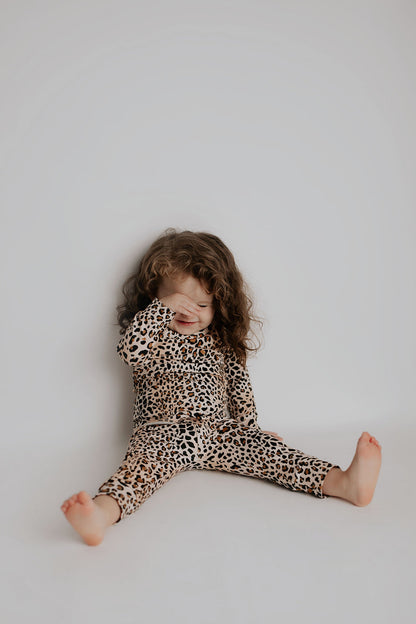 Three Little Tots Leopard Jammies
