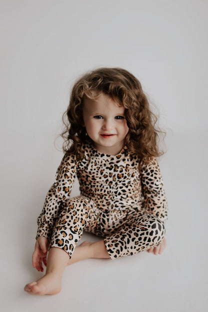 Three Little Tots Leopard Jammies