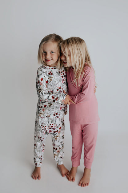Three Little Tots Rose Jammies