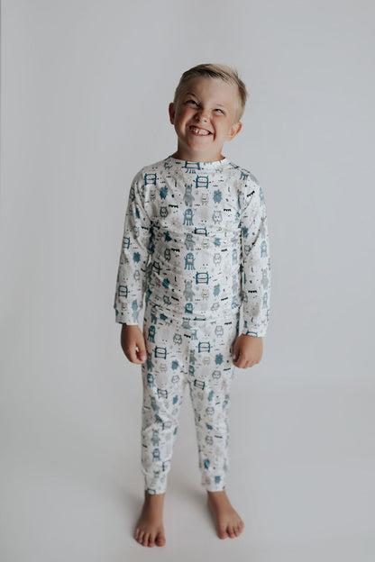 Three Little Tots Monster Jammies
