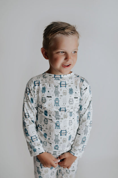 Three Little Tots Monster Jammies