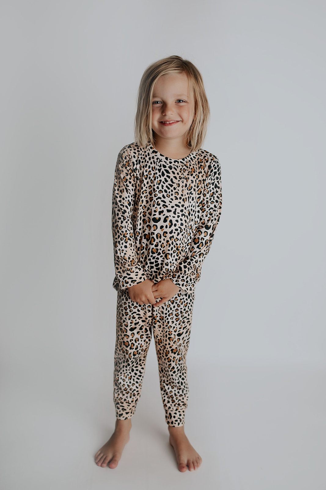 Three Little Tots Leopard Jammies