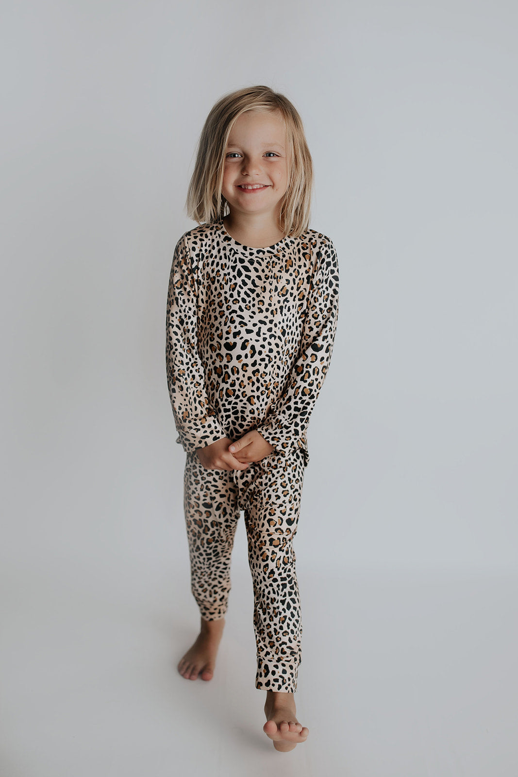 Three Little Tots Leopard Jammies