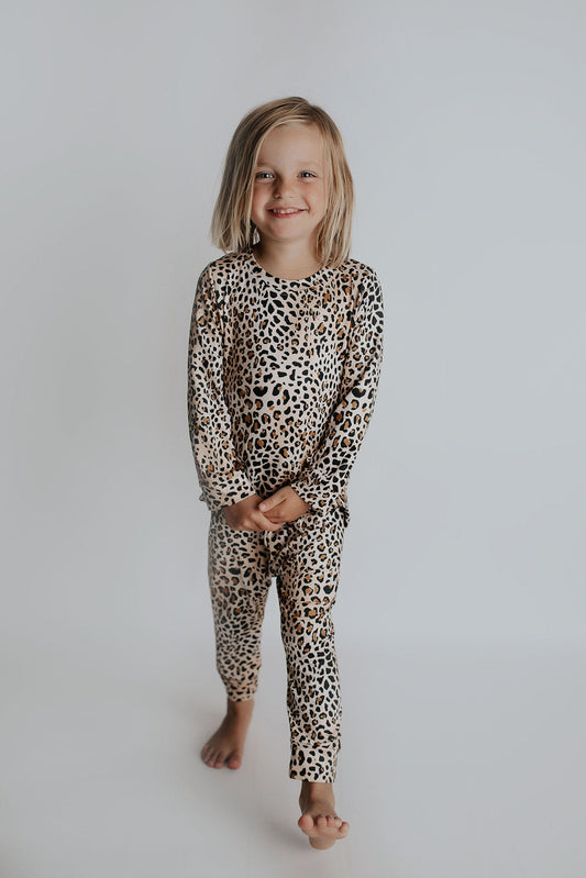 Three Little Tots Leopard Jammies