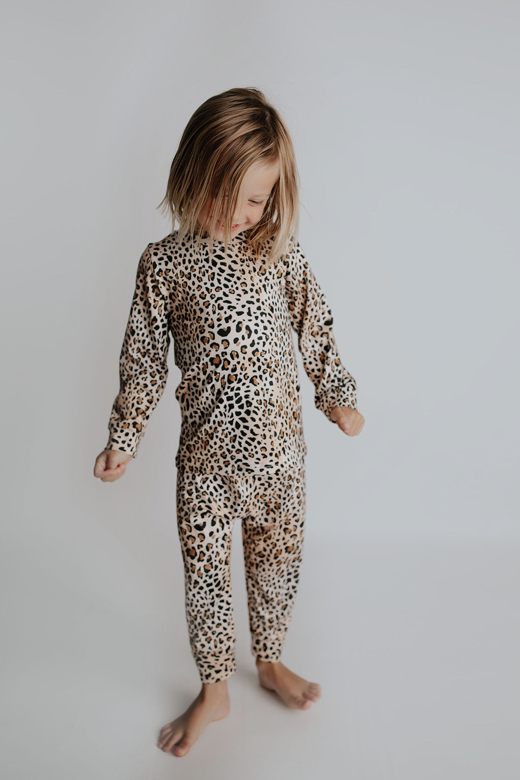 Three Little Tots Leopard Jammies