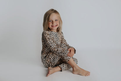Three Little Tots Leopard Jammies
