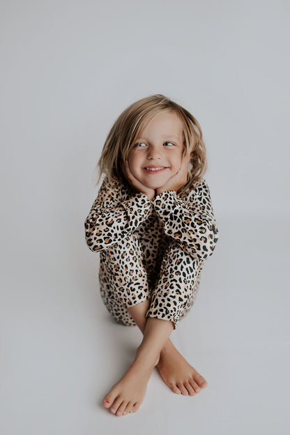 Three Little Tots Leopard Jammies