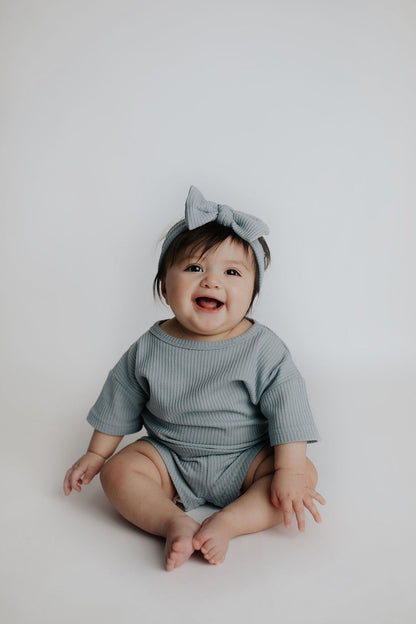 Three Little Tots Santorini Waffle Headband