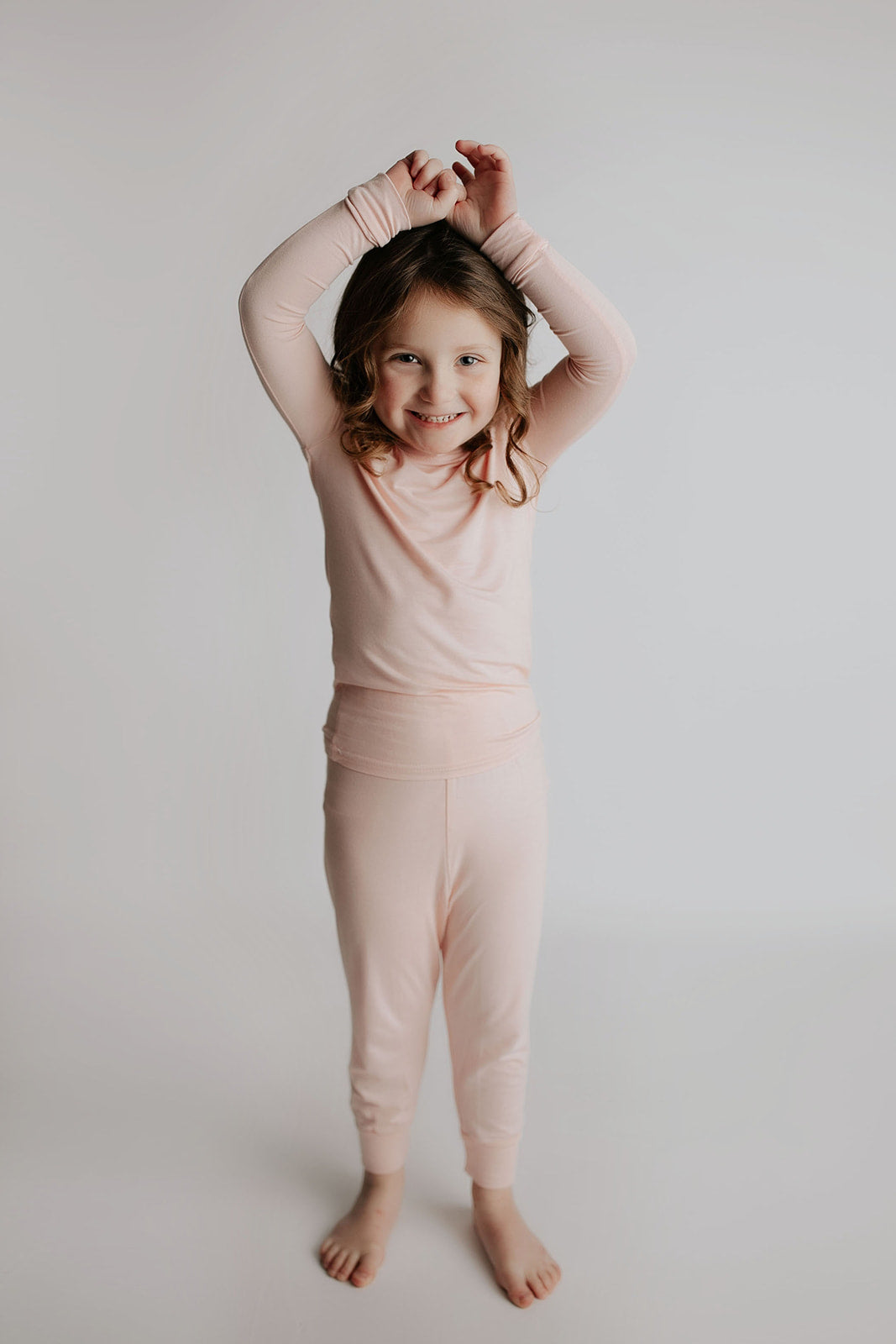 Three Little Tots Heavenly Pink Kids Pajamas