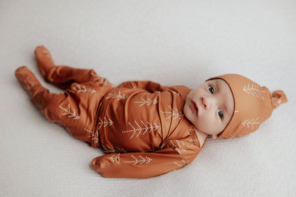 Three Little Tots Winter Pine Tree Jammies