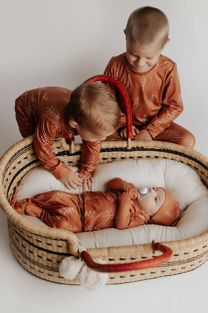 Three Little Tots Winter Pine Tree Jammies