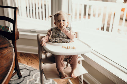 Three Little Tots Leopard Silicone Baby Bib