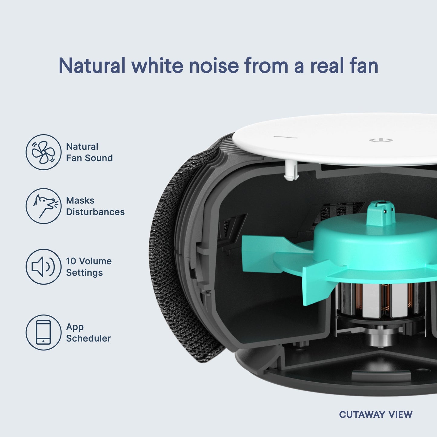 SNOOZ Original White Noise Machine
