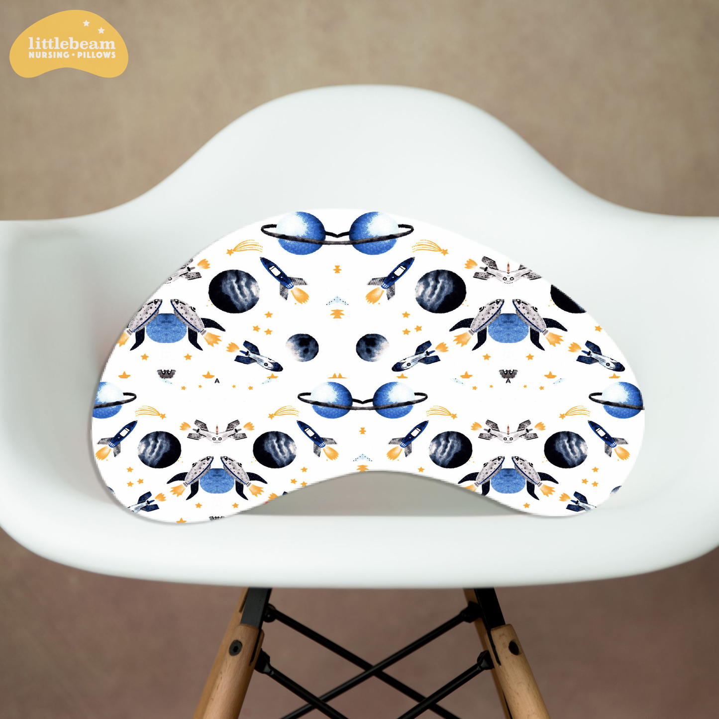 LittleBeam Nursing Pillow - Portable Memory Foam Breastfeeding Support & Comfort