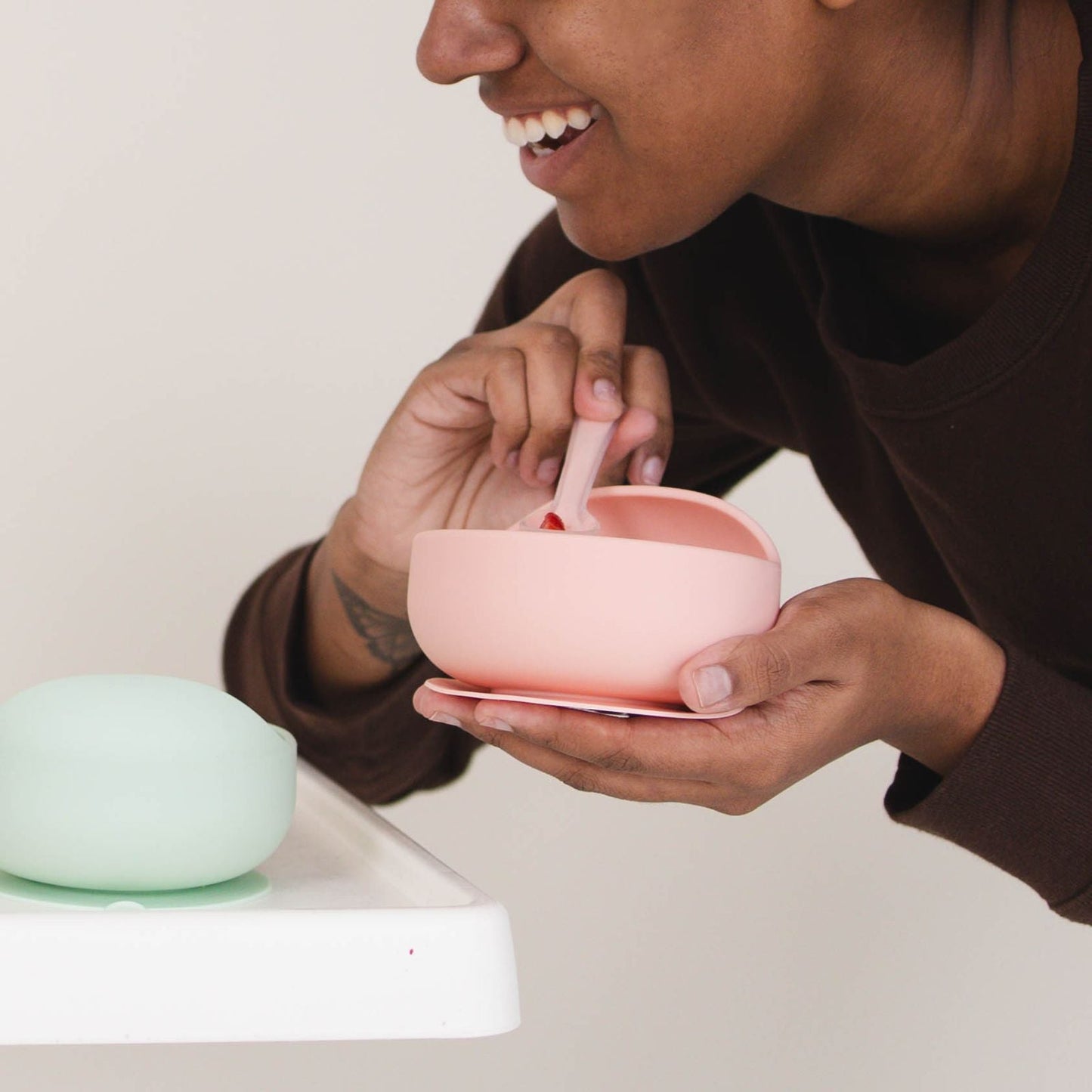 The Baby's Brew Flexi Spoons + Travel Case
