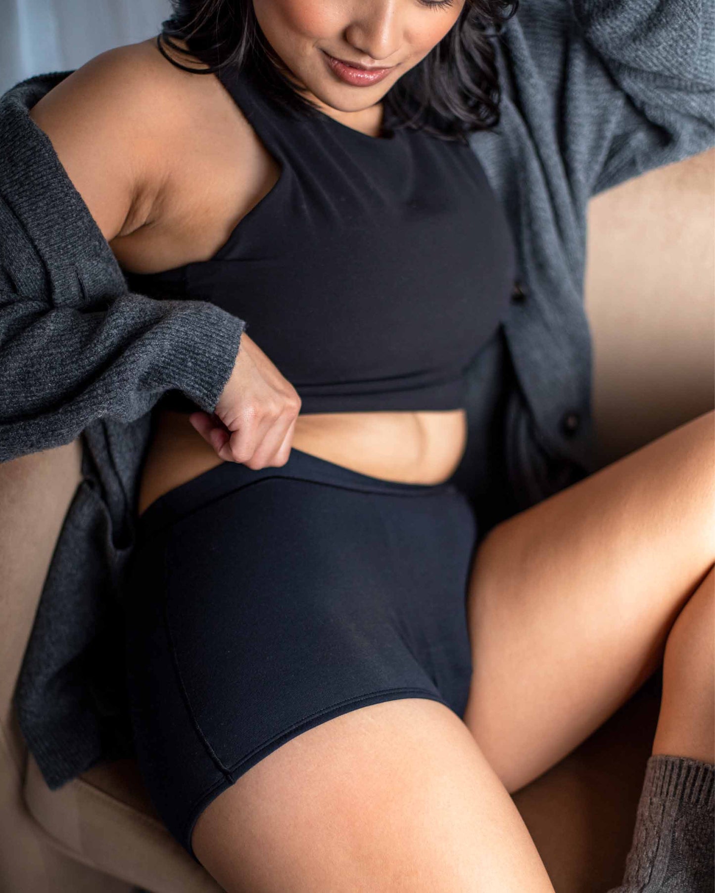 Saalt Leakproof Comfort CloudShort Period Shorts