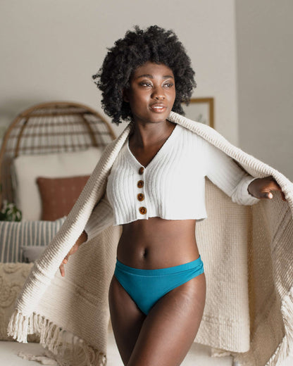 Saalt Leakproof Comfort Thong Period Underwear