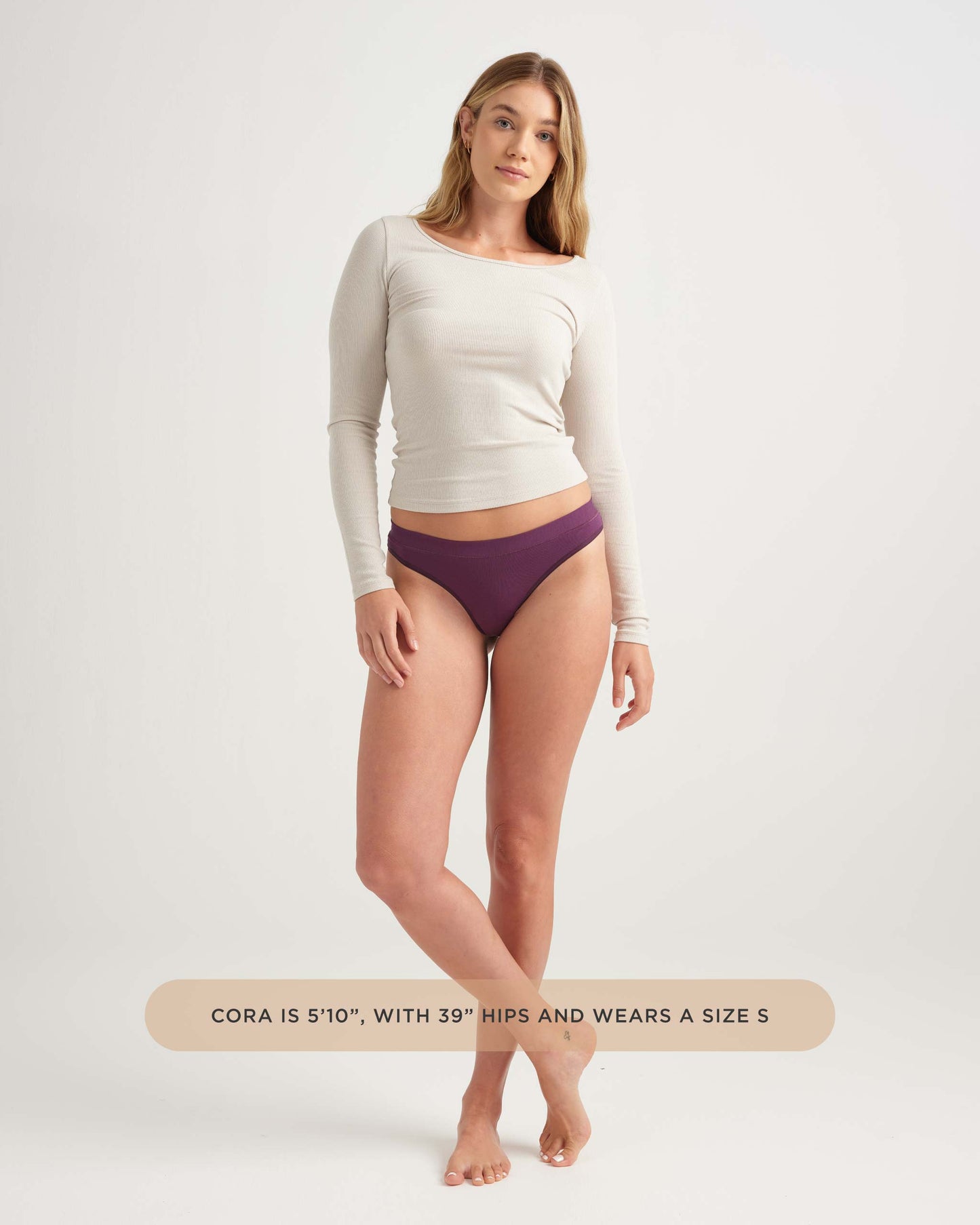 Saalt Leakproof Comfort Thong Period Underwear
