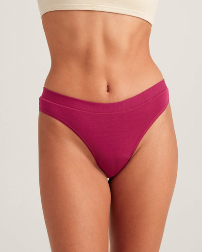 Saalt Leakproof Comfort Thong Period Underwear