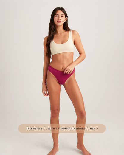 Saalt Leakproof Comfort Thong Period Underwear