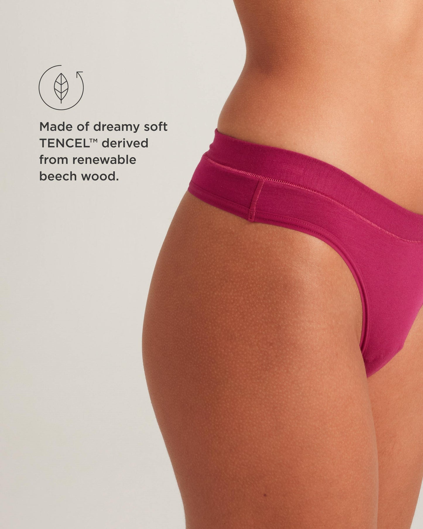 Saalt Leakproof Comfort Thong Period Underwear