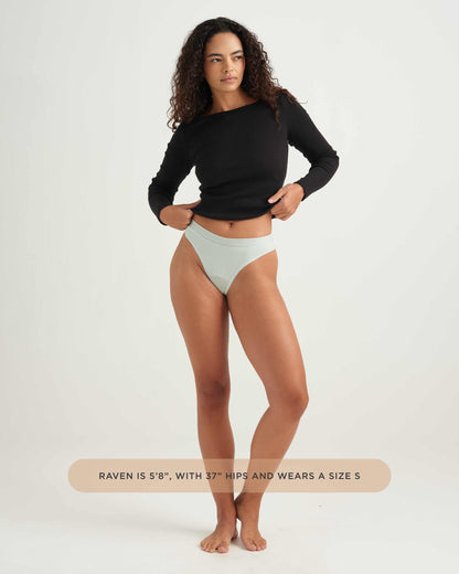 Saalt Leakproof Comfort Thong Period Underwear